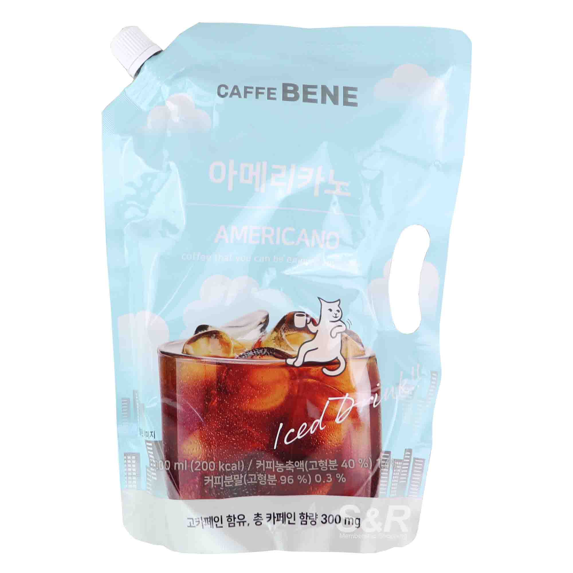 Caffe Bene Americano Iced Drink 1L Caffe Bene Americano Iced Drink 1L